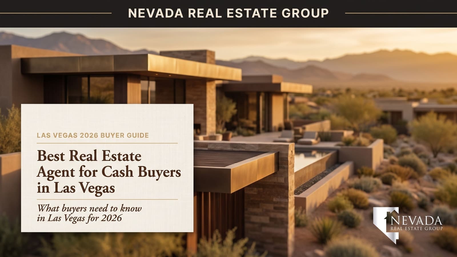 Best Real Estate Agent for Cash Buyers in Las Vegas -- Your 2026 Guide