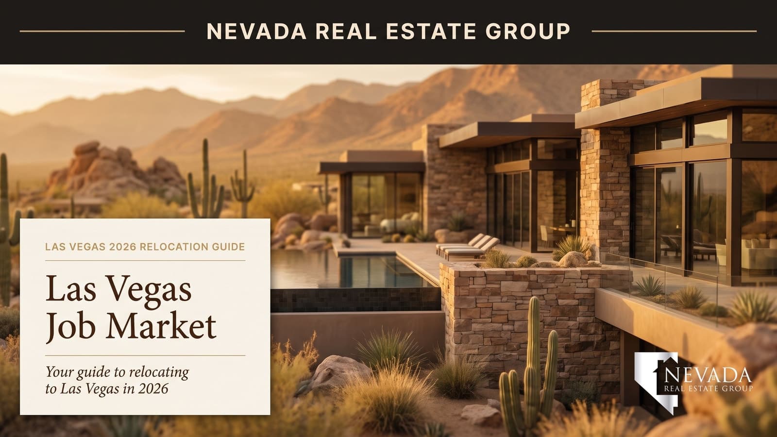 Las Vegas skyline at dusk with commercial and residential development — Las Vegas job market 2026 industries employers wages guide
