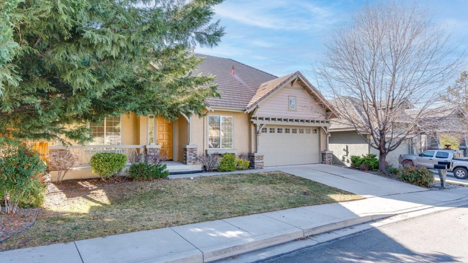 New-construction master-planned neighborhood in Reno with contemporary homes and mountain views