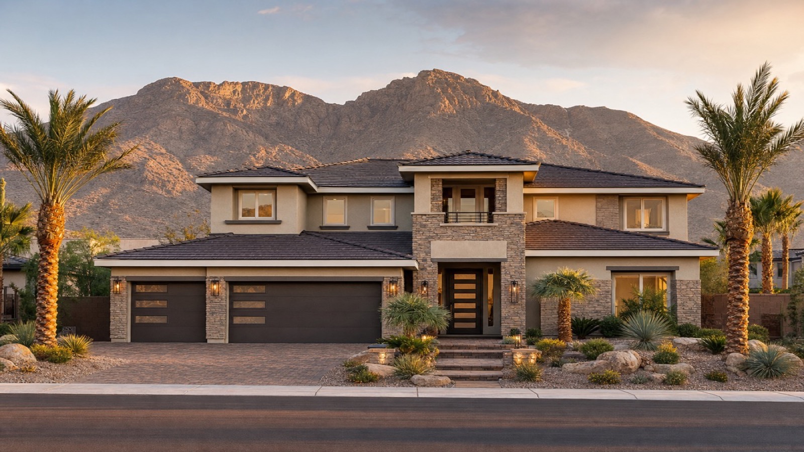 New single-family homes in the Enterprise Mountain's Edge area of Southwest Las Vegas 2026